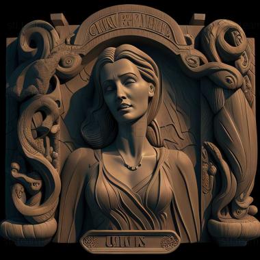 3D model Nancy Drew Tomb of the LoQueen game (STL)